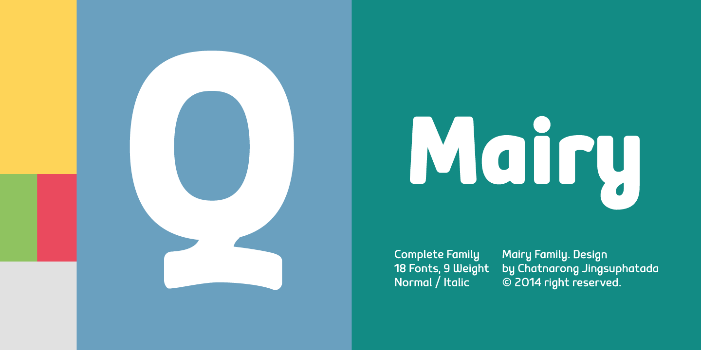 Пример шрифта Mairy Medium Italic